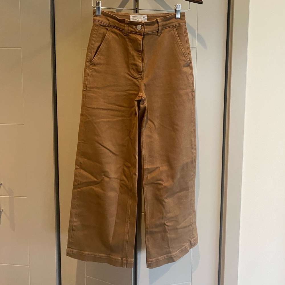 Everlane Wide Leg Crop Pant